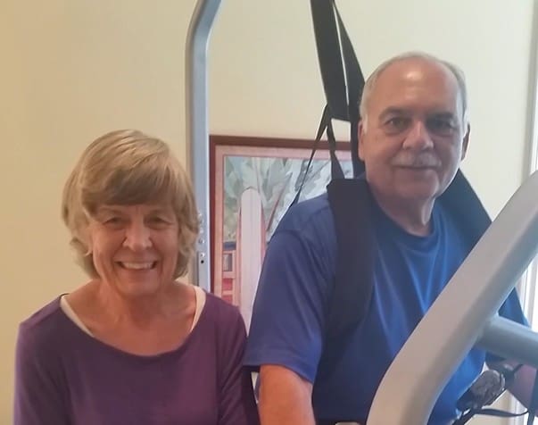 Parkinson's Big Walk with GlideTrak Body Unweighting System